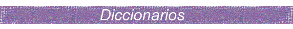 Diccionarios
