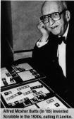 el inventor del Scrabble...