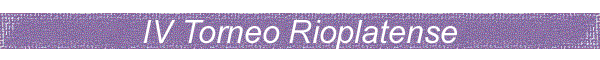 IV Rioplatense